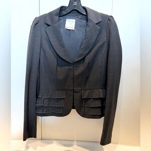 Rebecca Taylor Ruffle-Hem Blazer